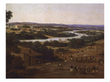 View of Engenho Real  also known as a View of Sugar Mill  Detail