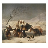 La Nevada or El Invierno  the Snowfall or Winter  1786-7