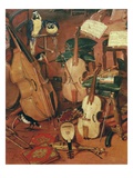 Musical Instruments  Detail of the Sense of Hearing 1617-18