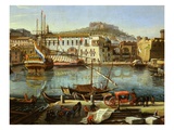 Harbour  Docks with Goods for Sale  Arsenal at Naples  1711 (Inv 70)  Detail