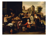Charitable Works of the Misericordia (Detail)