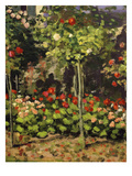 Jardin En Fleurs  Garden in Flower  1866  Detail