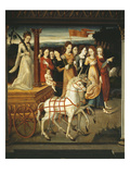 Allegory of Chastity  Inspired by a Tale of Petrarch  Italianate Mural Painting  Mid 16th Century