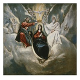 The Coronation of the Virgin 99X101Cm