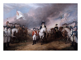 Surrender of General Lord Cornwallis at Yorktown  19 October 1781  Painted 1820