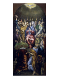 Pentecost  Panel from Altarpiece Commissioned for the Colegio De Dona Maria De Aragon in Madrid