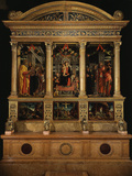 Altarpiece of Saint Zeno  with Saints Peter  Paul  John the Evangelist  Zeno