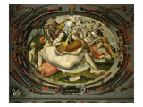 Muses  Medallion  Chambre Des Arts (Room of the Arts)