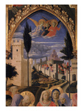 Walled Town  from Altarpiece of San Marco (Detail)
