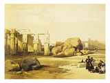 Ramesseum  or Funerary Temple of Ramesses II  1279-13 BC