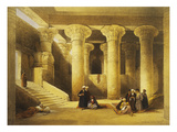 Temple of Esna  2nd Century Bc  Left Bank of the Nile  Egypt  Lithograph  1838-9