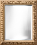 SOFIA Gold Wide Mirror