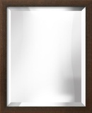 PLYMOUTH Espresso Wide Mirror