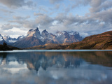 Los Cuernos Del Paine Seen across Lake Pehoe