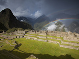 Rainbows Above Machu Picchu