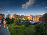 People Walking in New York's High Line