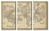 Johnson's Map of the World