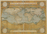 Mappa Del Mondo - Antique Style World Map Poster