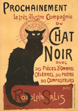 Chat Noir - Vintage Style Poster