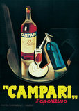 Campari - Vintage Style Advertisement Poster