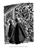 "His spatter is masterful  but his dribbles lack conviction" - New Yorker Cartoon