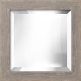 LANCASTER Gray Wide Mirror