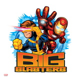 Marvel Super Hero Squad: Big Blasters - Cyclops and Iron Man Shooting