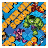 Marvel Super Hero Squad: Hero Up! Iron Man  Wasp  Wolverine  Hawkeye  and Hulk Posing