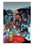 The Amazing Spider-Man 667: Spider-Man  Thing  Captain America  Dagger  Cloak  and Others Charging