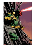 Marvel Adventures Super Heroes 8 Cover: Vision Running