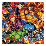 Marvel Super Hero Squad: Hulk  Colossus  Thor  Hulk  Wolverine  Iron Man  Spider-Man  and Falcon