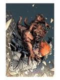 X-Factor 208 Cover: Wolfbane and Shatterstar Falling