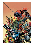 I am an Avenger 1 Cover: Captain America  Thor  Wolverine  Hulk  Ant-Man  Vision  and Iron Man