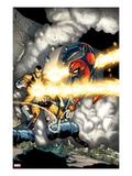 The Amazing Spider-Man 669 Cover: Spider-Man and Shocker Fighting