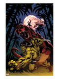 Skaar: King of The Savagle Land 2 Cover: Skaar  Devil Dinosaur  Moon Boy  and Ka-Zar