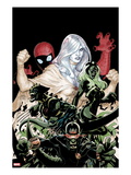 X-Men 9 Cover: Cyclops  Storm  Wolverine  and Emma Frost