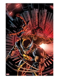 New Avengers 11 Cover: Wolverine  Spider-Man  and Thing