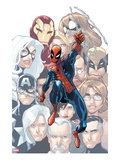 The Amazing Spider-Man 648 Cover: Spider-Man Swinging