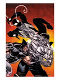 Avengers: X-Sanction 4 Cover: Cable  Wolverine  and Spider-Man Fighting