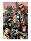 Ultimate Avengers vs New Ultimates 2: Carol Danvers  Iron Man  Captain America  Thor  Giant Man