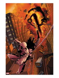 X-23 13 Cover: Spider-Man and X-23 Swinging