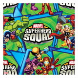 Marvel Super Hero Squad: Hulk  Thor  Spider-Man  Wolverine  Iron Man  Captain America  and Hawkeye