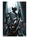 X-Force: Sex and Violence 3 Cover: Domino and Wolverine Posing