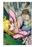 Ultimate X 4 Cover: Liz Allan and Teddy Allan