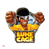 Marvel Super Hero Squad Badge: Luke Cage Posing