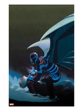 Uncanny X-Force 10 Cover: Archangel Crouching