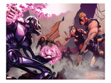 New Avengers Annual 1: Ultron  Vision  Thor  Iron Man  Wasp  Yellowjacket  and Giant Man Face-Off