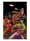 She-Hulks 2 Cover: She-Hulk and Lyra Fighting