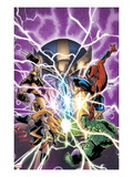 Avengers & The Infinity Gauntlet 1 Cover: Ms Marvel  Hulk  Wolverine  Spider-Man  and Thanos