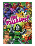 Marvel Super Hero Squad: Sentinel  Magneto  Mystique  Loki  Abomination  Dr Doom  and Enchantress